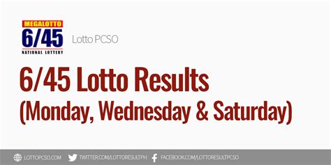 pcso 645 result history